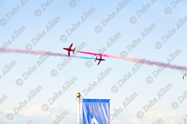 IMG 0130 
 Keywords: Cowes Week 2018 Red Arrows and Fireworks RORC Debs Allan Photography